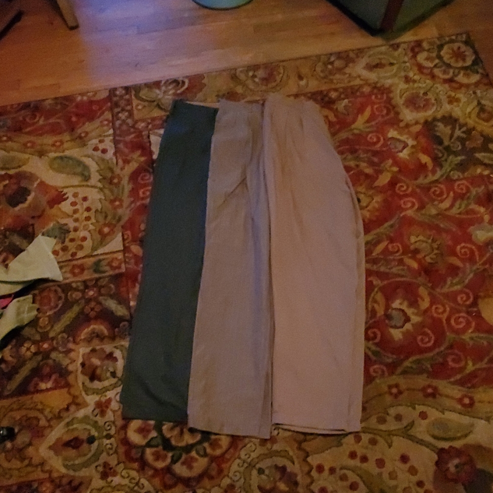 3LOT DRESS PANTS 2-36 34 1-38 34